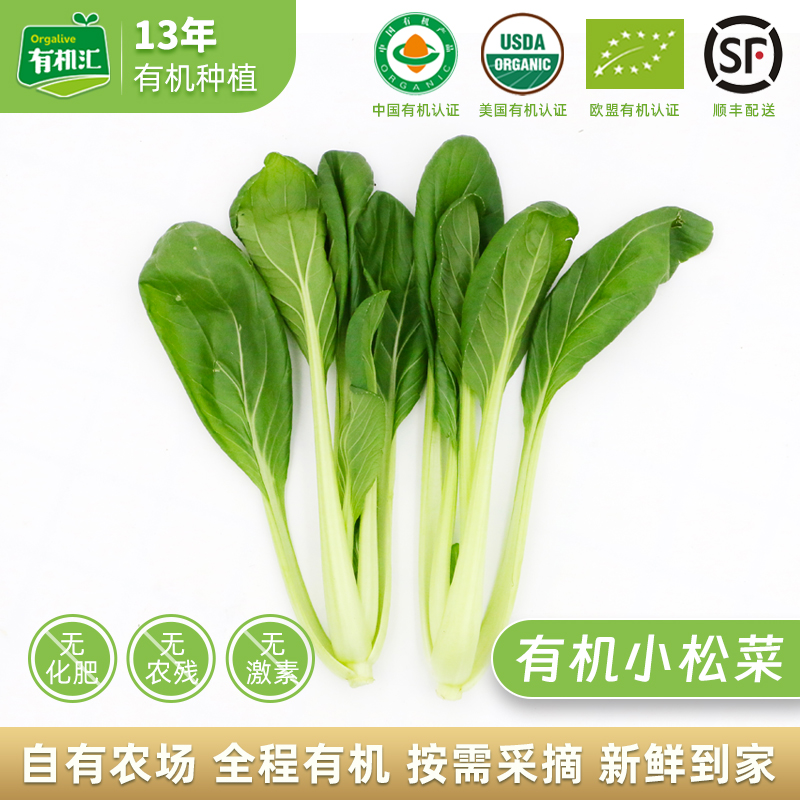 新鲜蔬菜有机汇有机认证现采现发