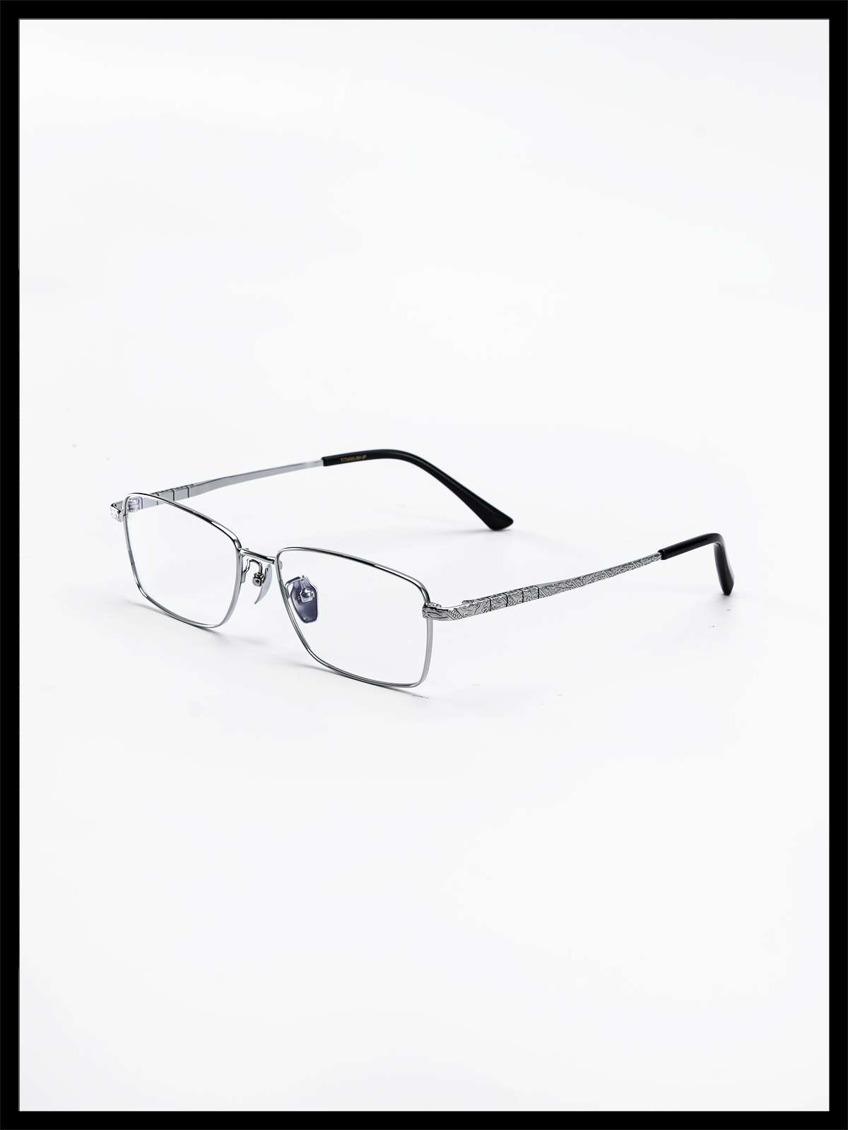 KygoSunglass 欧美hiphop嘻哈街头斯文龙纹全框纯钛眼镜可配近视