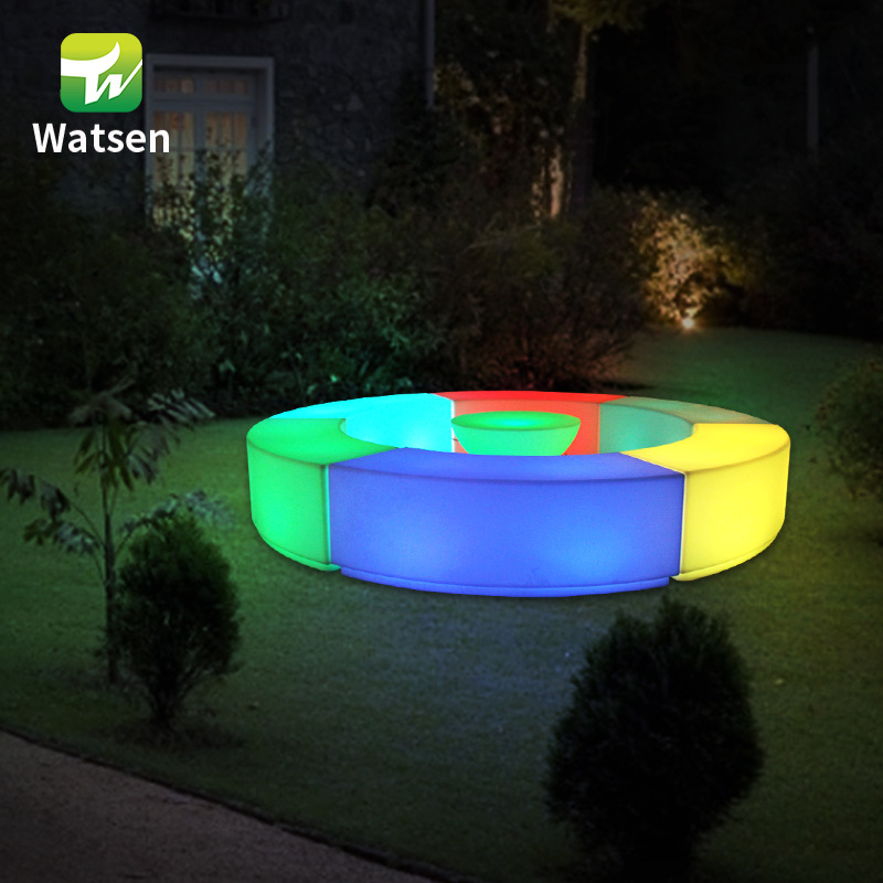 KTV清吧酒吧椅发光家具彩色遥控户外防水景观亮化工程装饰氛围灯