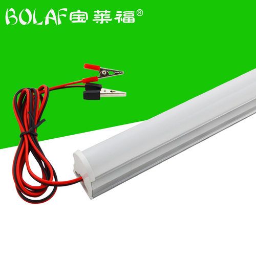 LED灯管t8一体日光灯管 直流夜摊应急电瓶光管t8led灯管12V低压