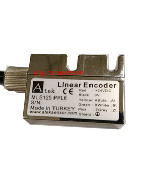 Atek金属外壳大间隙磁栅读数头MLS125 PPL6位移传感器读头磁头