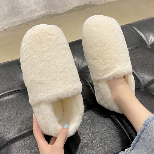 简约纯色情侣包跟月子棉鞋