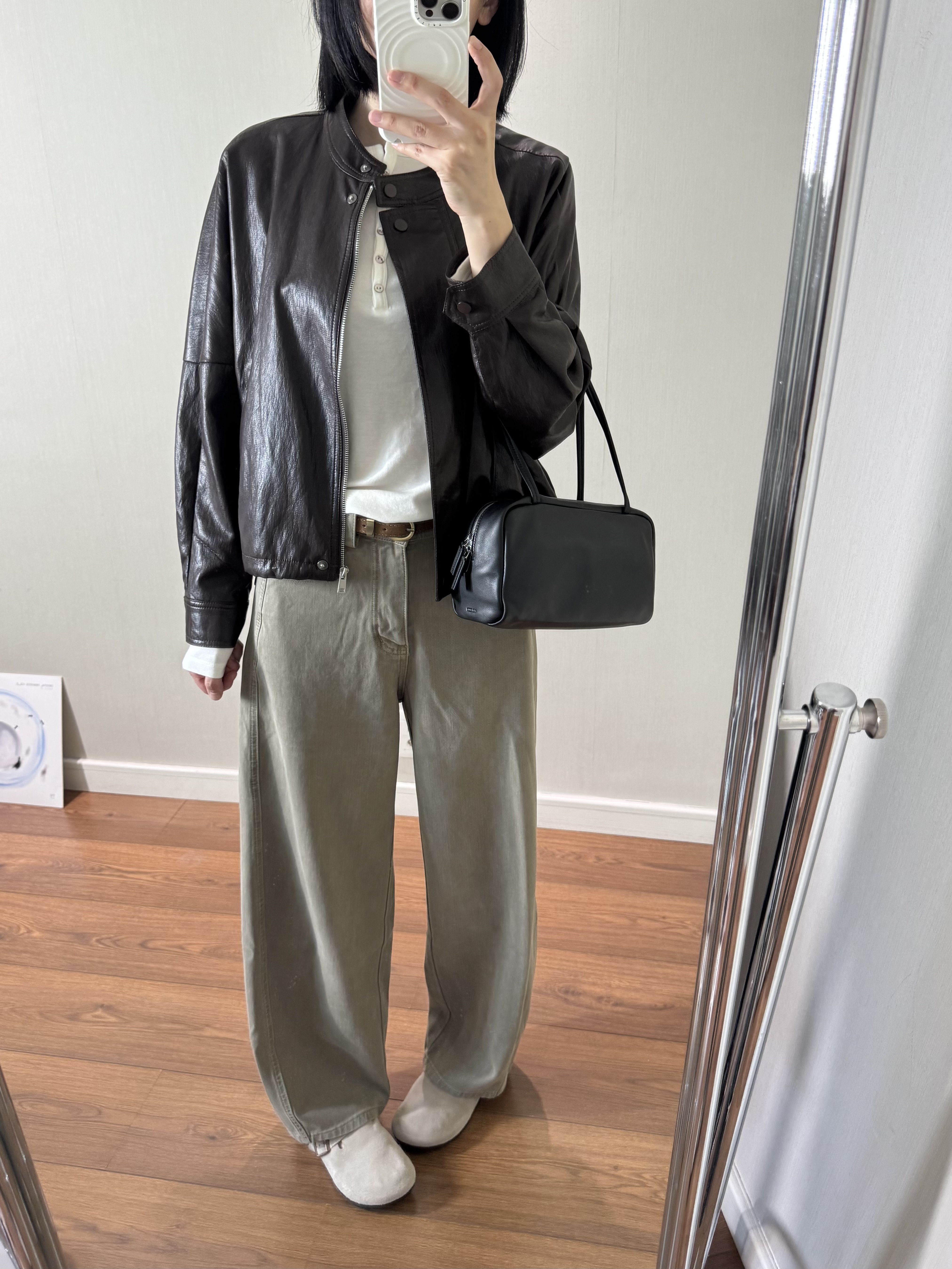 wenlustore秋季新款高端四面弹显瘦百搭弯刀牛仔裤长裤女