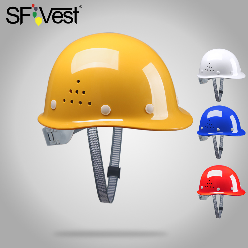 安全帽男夏季工地施工领导安全头盔国标加厚ABS透气定制logo印字-封面