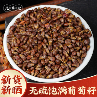中药材野生大粒葡萄籽葡萄子500g天然葡萄子新疆吐鲁番葡萄籽新货