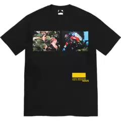 21Fw Junya Watanabe Nature Tee Natural Print Short-Sleeved T-Shirt for Men and Women, Couple Style