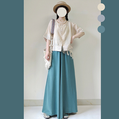 汉服女套装日常通勤套装