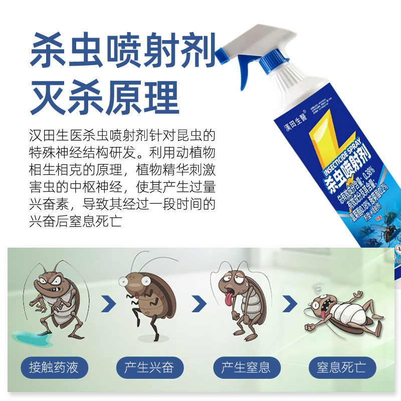 厕所管道小飞虫灭杀下水道地漏杀虫水乳剂驱虫家用室内除蚊批发