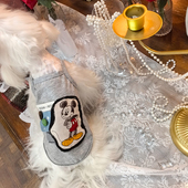 宠物猫咪狗狗背心春秋夏季 泰迪比熊马尔济斯约克夏小体狗衣服 薄款