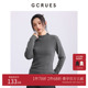 女2025秋显瘦内搭针织衫 GCRUES商场同款 半高领打底衫 G09D04A0752