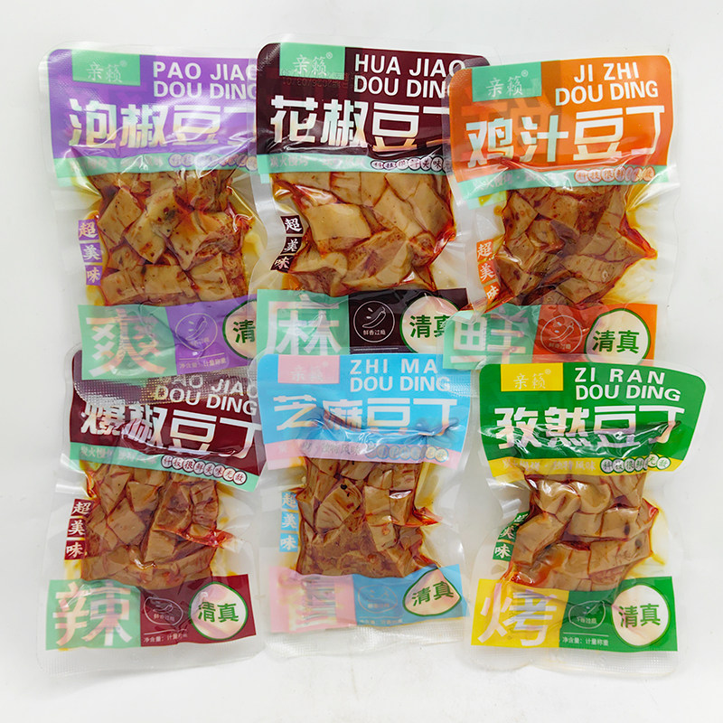 亲籁豆丁鸡汁孜然泡椒芝麻花椒味