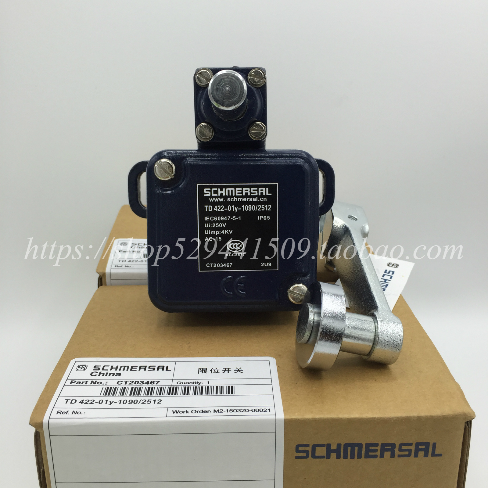 SCHMERSAL施迈赛限位开关TL422-10y-2512-16 电子元器件市场 限位开关 原图主图