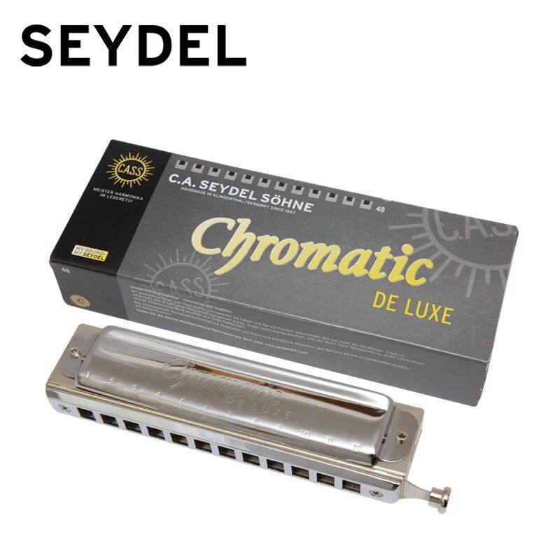 德国赛德SEYDEL半音阶口琴12孔DELUXE初学成人高级专业