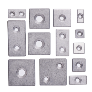 萨隆配件铝质4040金属端盖封盖铝型材欧标3030铝合金型材国标铝盖