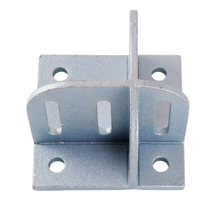 萨隆4080工业铝材地脚连接件8080地脚重型角码4040地面固定角固定