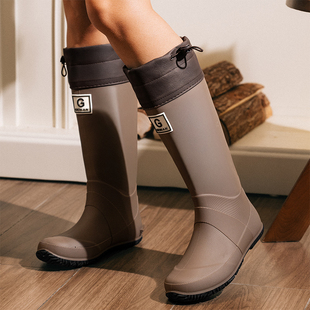 慕儿亲子雨鞋男女款夏季户外防滑防水雨靴徒步涉水靴通勤水鞋胶鞋