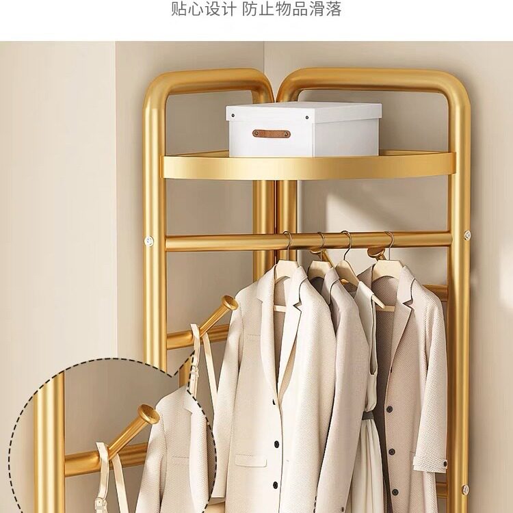金属衣帽架加粗款衣架家用衣帽架