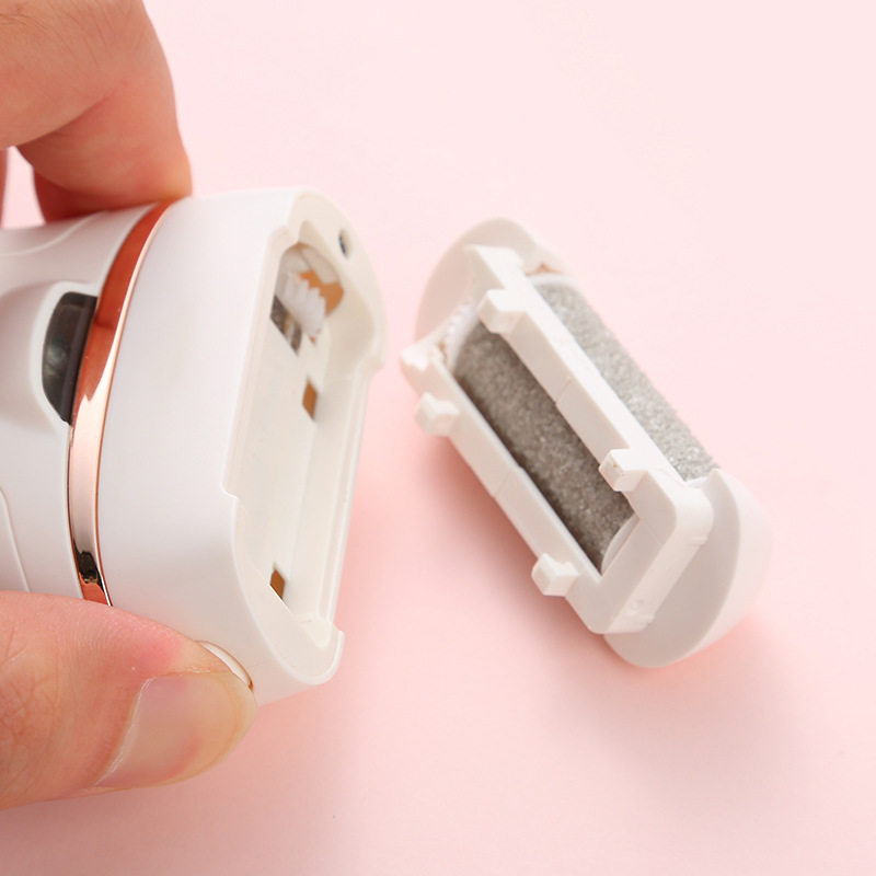 新款磨脚器电动USB防水洗磨皮刮脚后跟修脚器去老茧去死皮