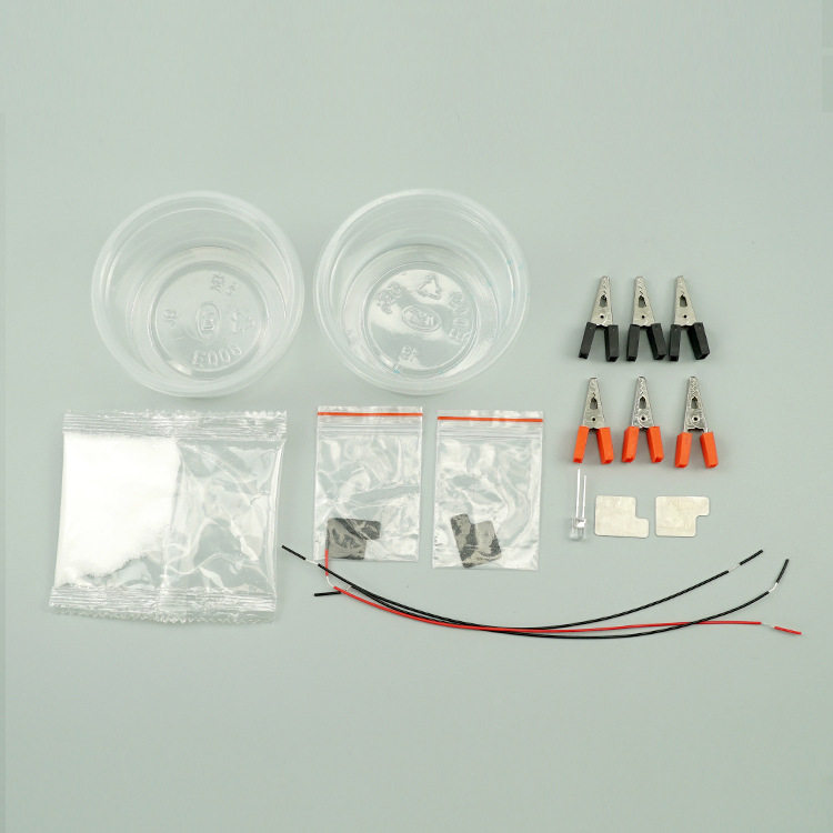 小学生科技小制作发电钟表套装小