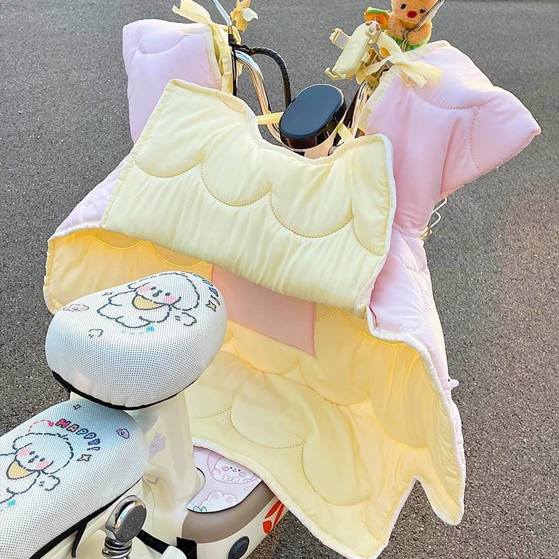 德国品质加厚冬季双拼款】电动车挡风被加厚加绒【2025新款加大电