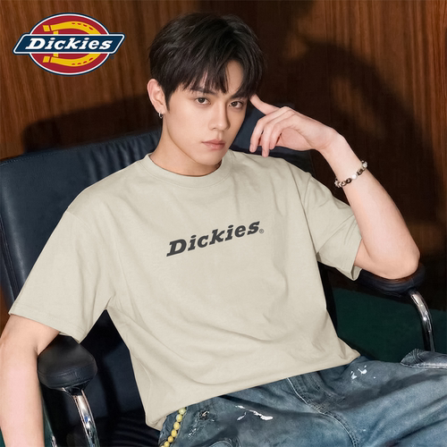 Dickies纯棉短袖T恤男生夏季