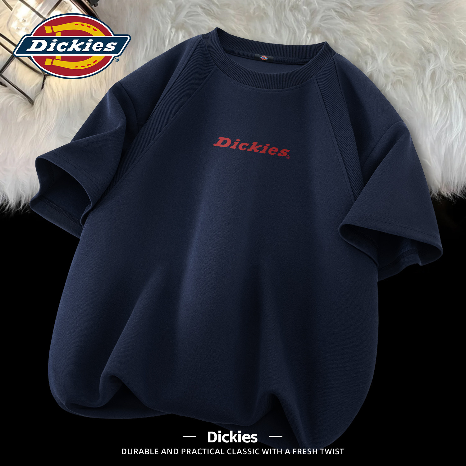 Dickies插肩男款短袖T恤2026