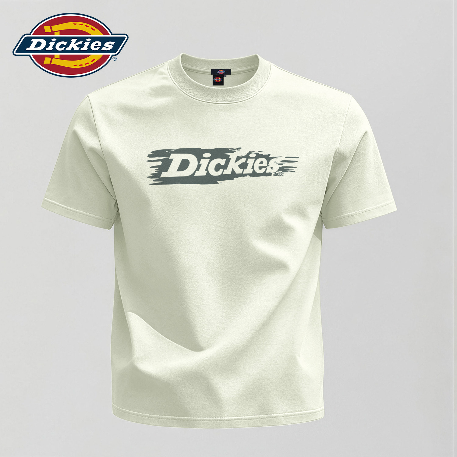 Dickies纯棉短袖T恤男款2026新款夏季LOGO印花潮牌青少年百搭上衣图片