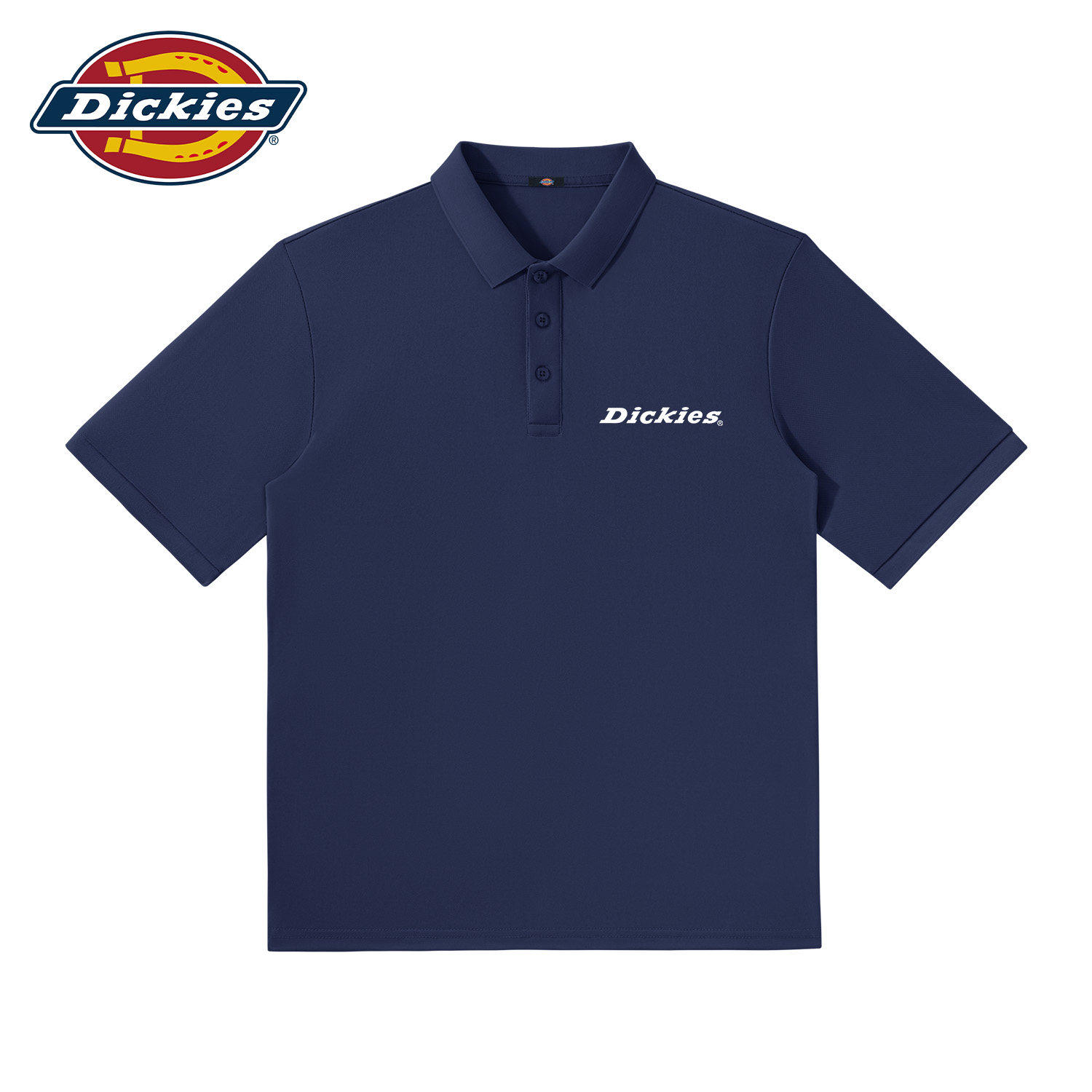 Dickies短袖polo衫男款2026新款夏季半袖衣服男青少年翻领上衣男