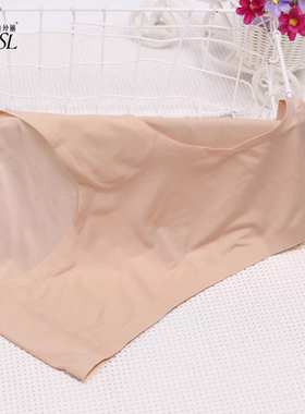 奥维丝丽221114女士中腰平角光面无痕内裤短裤配221014 221015
