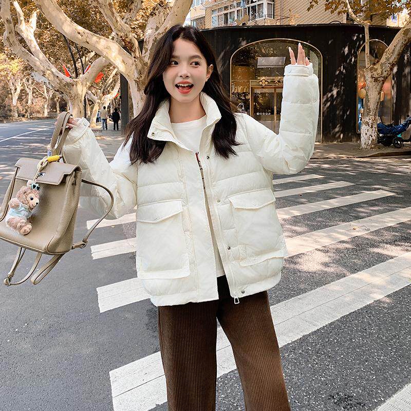 新款【现货】白色羽绒棉服外套9929-p175-k268,女装羽绒服,浙宝079