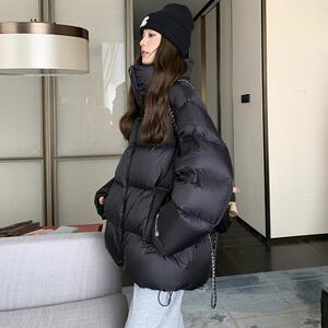 现货 数据好 货量足 黑色立领羽绒棉服9905-p175-k268图片