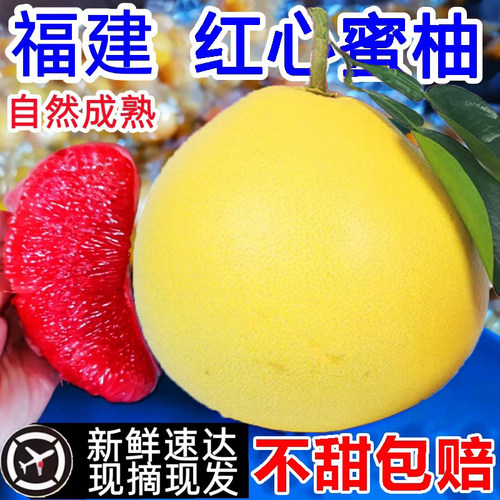 【不甜包赔】福建平和红心蜜柚！