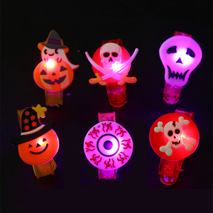 万圣节南瓜灯发光手环玩具装扮儿童装饰品场景布置拍摄道具小礼物