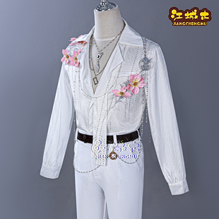 江城木夏以昼浮花以载cos服恋与深空夏以昼cosplay二次元服装全套