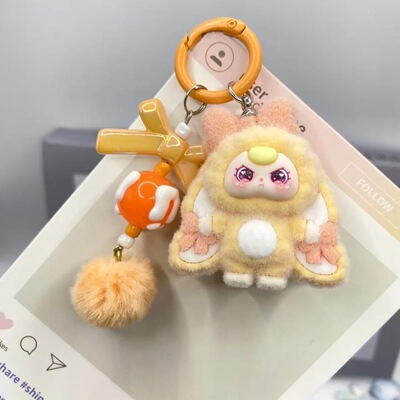 {5230人收藏}卡通公仔萌三岁粒挂件书包可爱少女挂饰学生钥匙扣