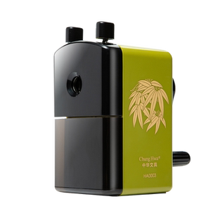 中华大口径手摇卷笔刀自动进铅削笔机转笔刀卷笔器铅笔刀手动儿童小学生专用粗杆铅笔便携削铅笔机旋绞刨笔机