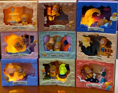 POPMART泡泡玛特星星人点亮系列场景手办盲盒玩具摆件礼物