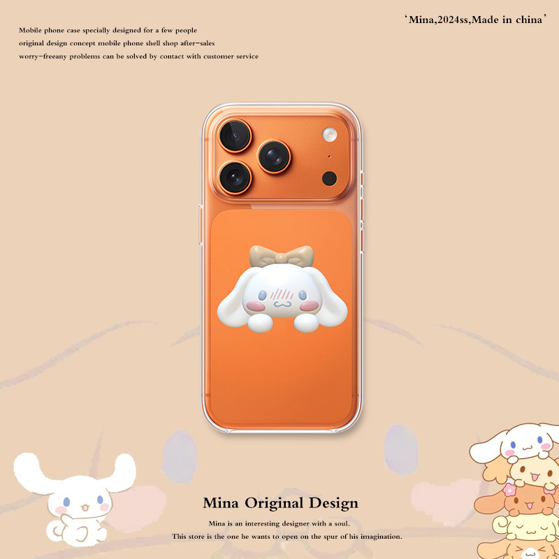 iPhone17promax手机壳沙漠色玉桂狗可爱适用苹果16大耳狗沙漠金透明壳软全包15promax简约ipone14por卡通3D萌