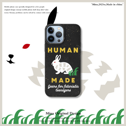 iPhone液态潮牌HUMANMADE手机壳