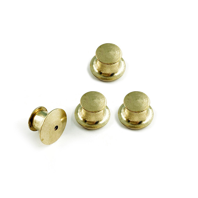 마그네틱 하이 엔드 플랫 헤드 브로치 버클 칼라 핀 버튼 금속 배지 나비 버클 백 버클 액세서리 스냅 카드 캡