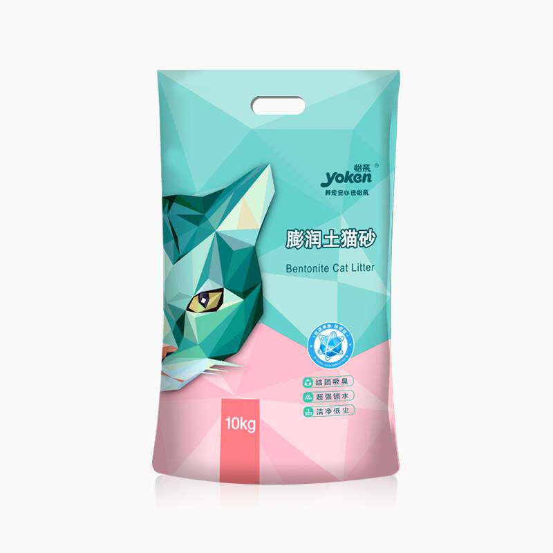 怡亲 膨润土去味结团猫砂10k猫砂