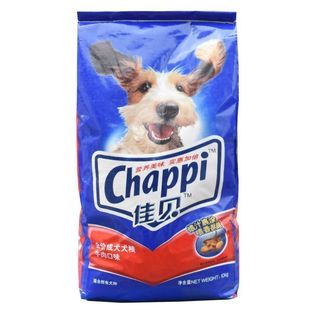 佳贝狗粮全价成犬粮牛肉味1KG通用型犬主粮小中大型犬宠物粮10kg
