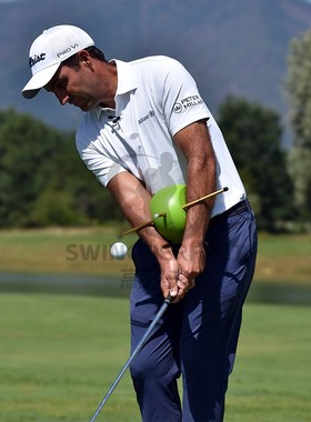 超级硬货Connector同款高尔夫挥杆三角连接球连贯训练同步练习器