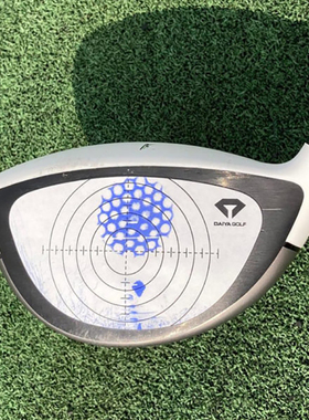 日本Daiya高尔夫球杆击球挥痕贴纸 木杆铁杆球道木击痕纸蓝色印痕