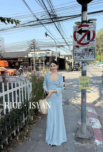 法式 韩系时尚 简约百搭纯色高腰垂感半身裙女 2026春夏新款 RICE正版