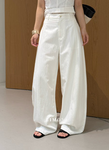 2026春季 百搭设计感压线微弯刀休闲裤 新款 洋气时尚 女 韩版 LIMO正版