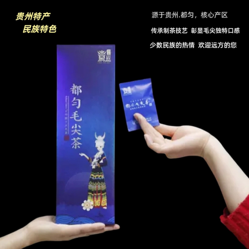 2026新茶贵州都匀毛尖茶叶嫩芽高山云雾绿茶礼盒装