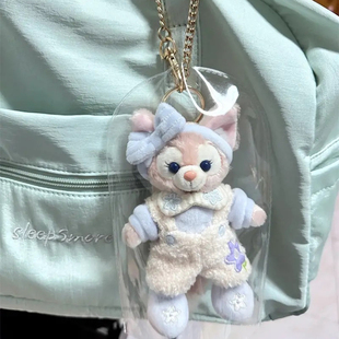 毛绒挂件保护套棉花娃娃防尘遛娃包星黛露pvc透明娃衣收纳包外罩