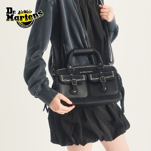 Dr.Martens马丁博士Top Handle Bag新款时尚潮流个性拼接手提包