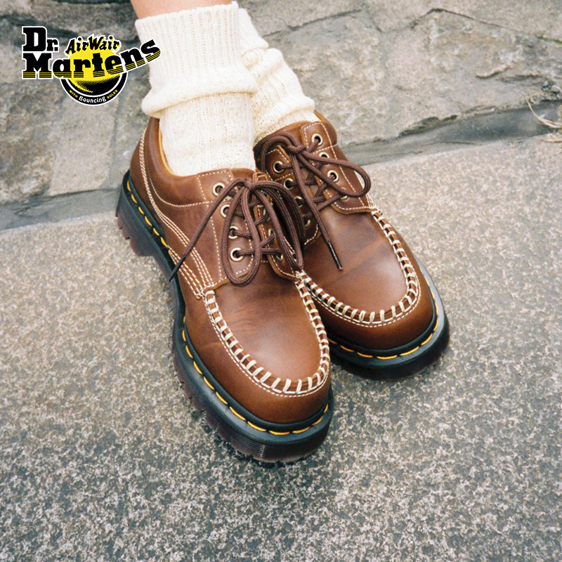 Dr.Martens马丁博士Lowell英伦秋新款爆款舒适复古软